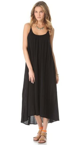 9seed Tulum Cover Up Black Wheretoget