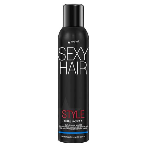 Curly Sexy Hair Curl Power Curl Bounce Mousse Sexy Hair Concepts Cosmoprof