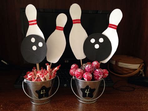 Bowling Party Centerpieces Bowling Party Decorations