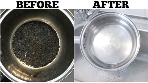 I have tossed a couple of burnt pots and pans out in the past however since i learned this secret i no longer discard pot and pans once more. The Best Way to Clean a Burnt Pot Easily | Cleaning tips ...