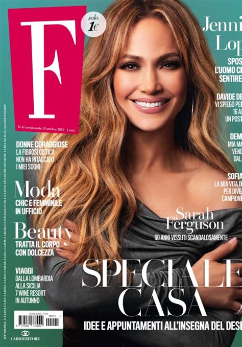 Jennifer Lopez F Magazine 10152019 Issue Celebmafia