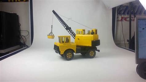 Vintage Metal Mighty Tonka Toy Crane 1960s To 1970s Youtube