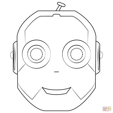 Dog or puppy masks | free printable templates & coloring pages six free printable dog and puppy masks to color and craft into wearable paper masks. Robot Mask coloring page | Free Printable Coloring Pages