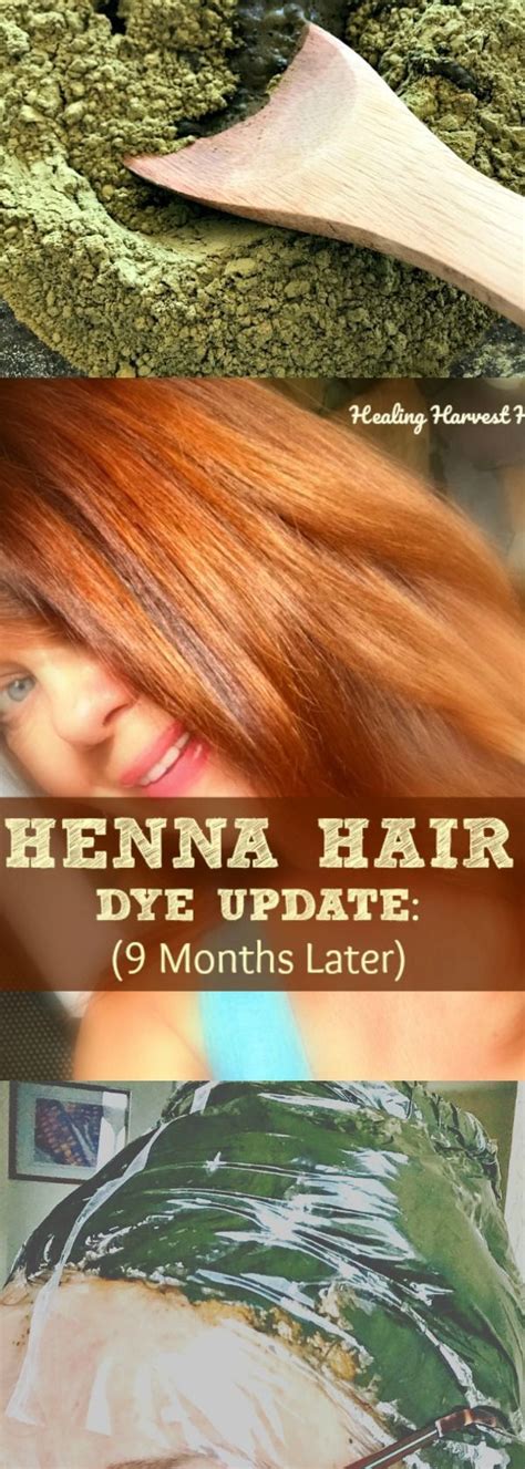 How To Dye Your Hair Naturally With Henna Plus An Update About Henna