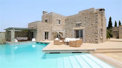 Earvin Luxury Villa In Paros Greece The Greek Villas Greek
