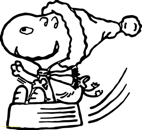 Snoopy Christmas Drawing At Getdrawings Free Download