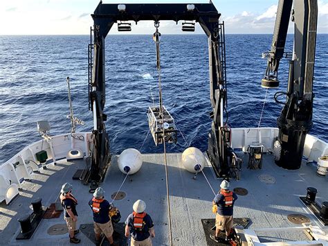 For The First Dive Of The Season Remotely Operated Vehicle Rov Deep