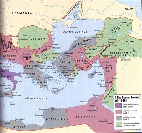 Roman Empire Eastern Border Ad 300 Historical Maps