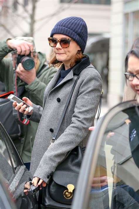 Carey Mulligan Leaving An Office Building In Soho In Nyc • Celebmafia