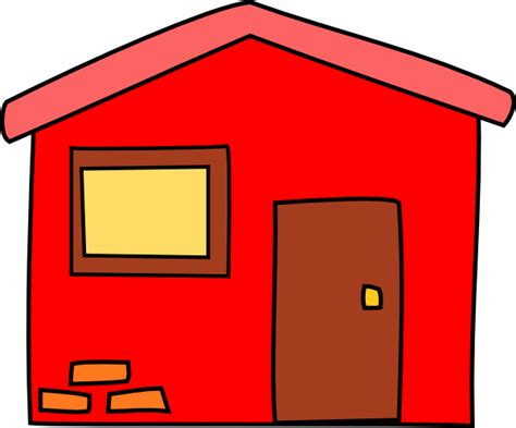 Clipart Red House