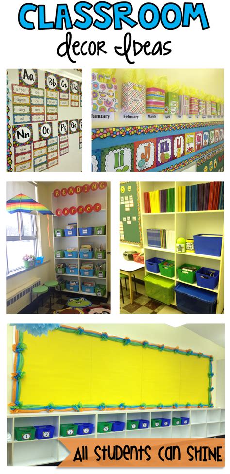 All Students Can Shine Classroom Decor And Organization Classroom