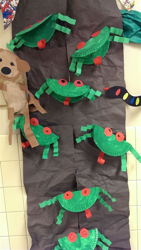 Red Eyed Tree Frogs Frog Crafts Preschool Rainforest Preschool