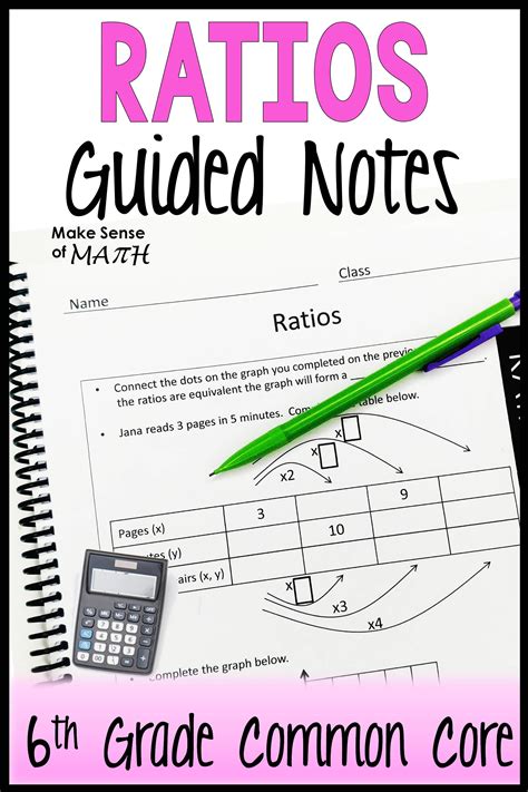 Ratios In 6th Grade Math