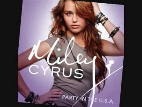 Official music video for party in the u.s.a. by miley cyrus. Miley cyrus party in the usa(lyrics) - YouTube