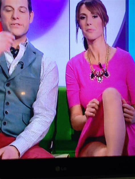 Alex Jones Knickers Flash Wardrobe Malfunction For The One Show Presenter Live On Air Gives