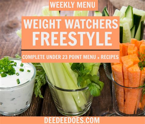 By rolling out the proposed improvements in your eating regimen, you can for the most part lose a normal of 8 pounds every month or 2 pounds per week. Weight Watchers Freestyle Under 23 Point Menu Plan