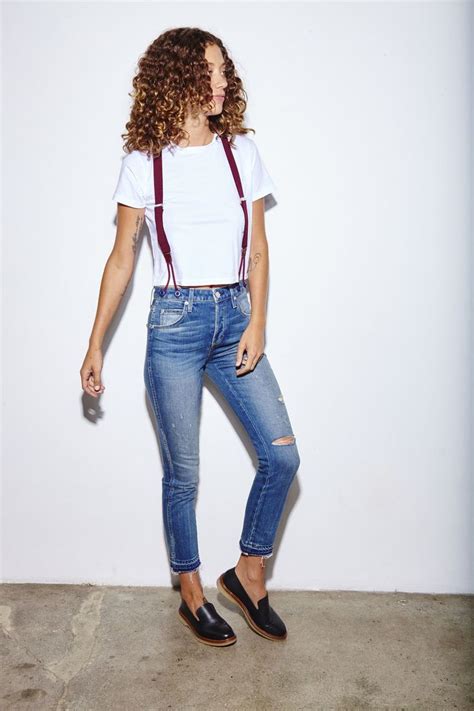Amo Jeans With Braces Suspenders Fashion Stylish Work Outfits Fashion