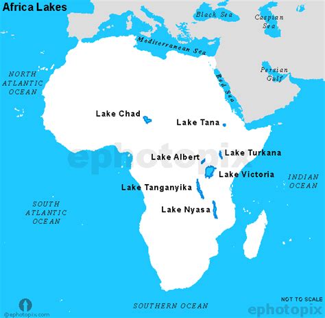 Lake tanganyika is an african great lake. Africa Lakes Map, Lake Map of Africa | Lake map, Africa map, Africa