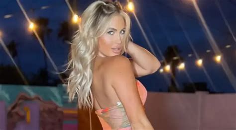 Golfer Karin Hart Goes Braless In A Tight Fitting Outfit