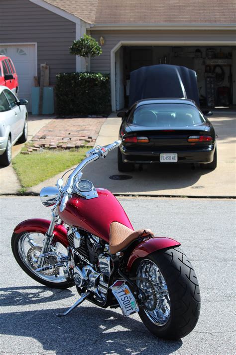 Besides its larger displacement and in 1995 honda introduced the shadow a.c.e. MY 03 750 choppah - Honda Shadow Forums : Shadow ...
