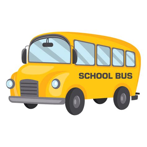 School Bus Cartoon Cartoon School Bus Png Download 512512 Free