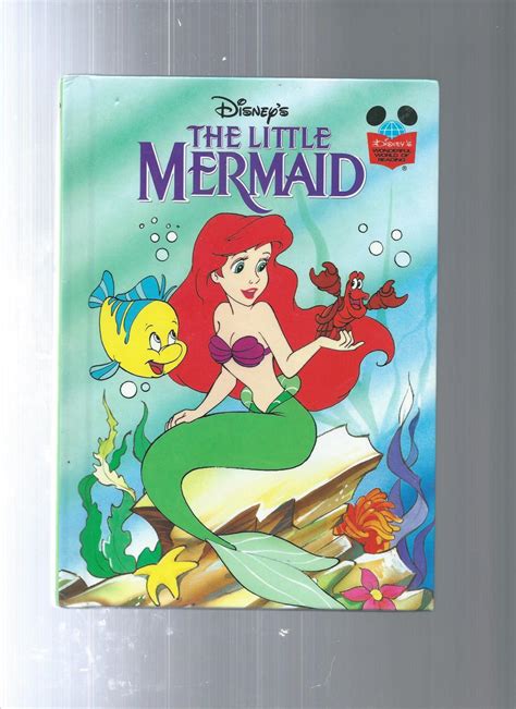 The Little Mermaid By Walt Disney Very Good Hardcover 1993 1st Edition Odds And Ends Books