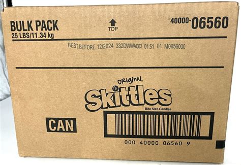 skittles bulk 25 lb vending chewy candy original assorted fruit flavors box ebay