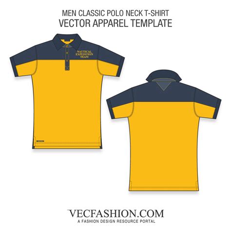 You can choose the color and change the color of the lace. 9469+ Vector Mockup Jersey Polos Yellow Images Object ...