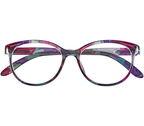 Lala Multi Coloured Reading Glasses Tiger Specs