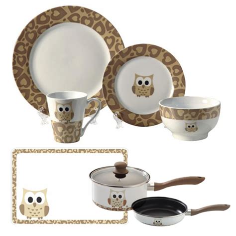 My Owl Barn Owl Print Dinnerware Pans Owl Kitchen Owl Kitchen Decor Owl Decor
