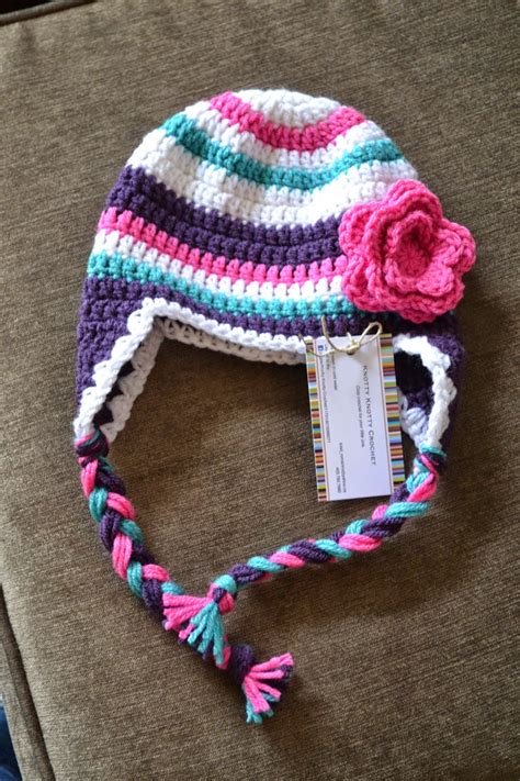 Knotty Knotty Crochet Super Bulky Striped Hat Free Pattern