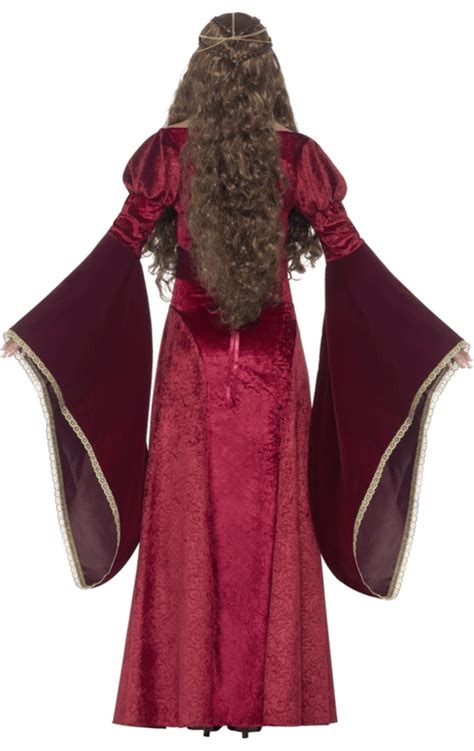 Adult Medieval Queen Deluxe Costume | Joke.co.uk