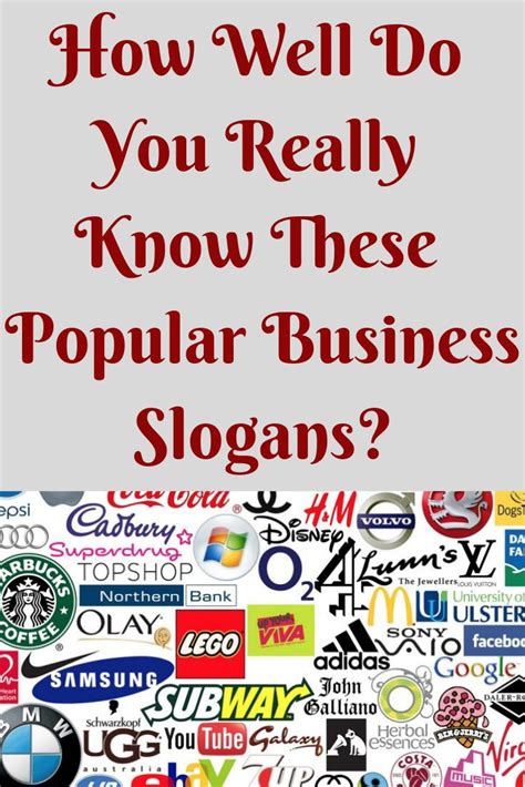 How Well Do You Really Know These Popular Business Slogans Business