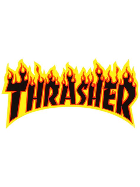 Thrasher Fire Logo Wallpapers On Wallpaperdog
