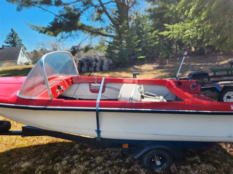 14 Ft Speed Boat W 2 Outboards Powerboats And Motorboats New Glasgow