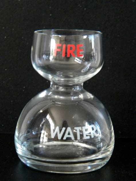 Quaffer Shot Glass Fire Water
