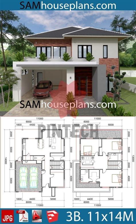 House Plans 9x12 With 3 Bedrooms Samhouseplans