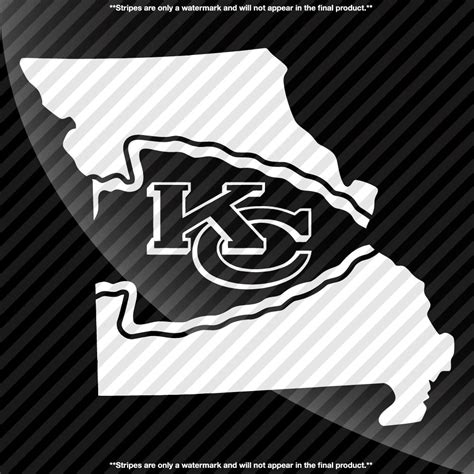 Maybe you would like to learn more about one of these? Kansas City Chiefs KC Missouri MO State Pride Decal ...