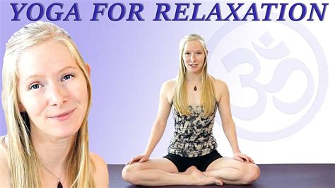 Beginners Yoga For Relaxation Day 4 Stress Relief And Anxiety W Katrina Repman Youtube