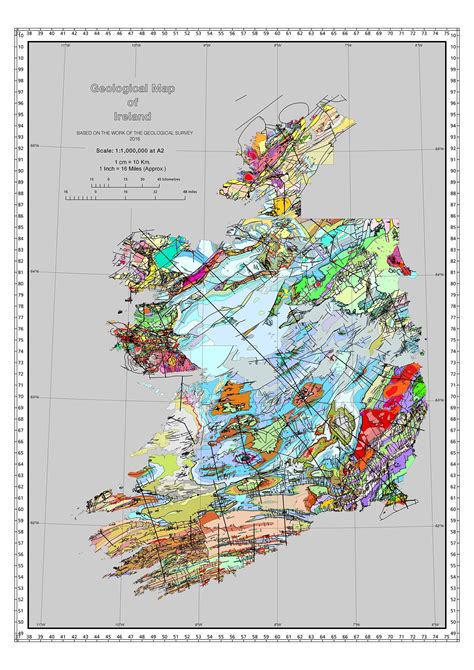 Geological Map Of Ireland Rgeology