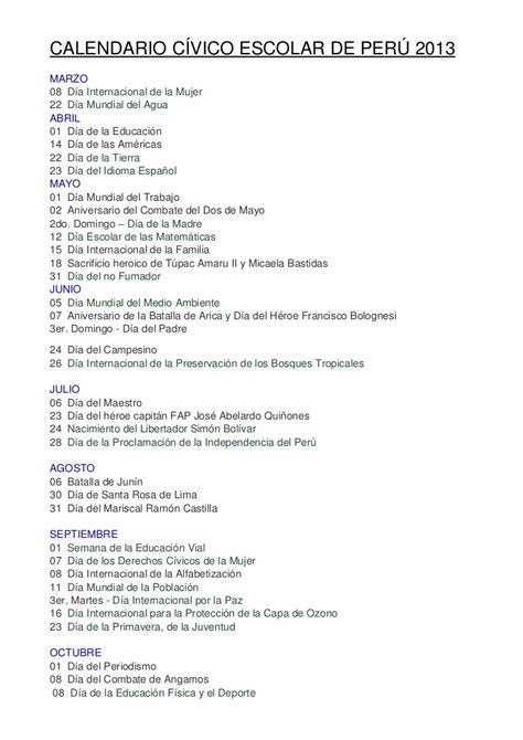 Calendario Jul 2021 Calendario Civico Escolar 2020 Peru Para Imprimir