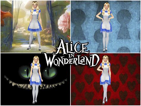 The Sims Resource Alice In Wonderland Cas Backgrounds