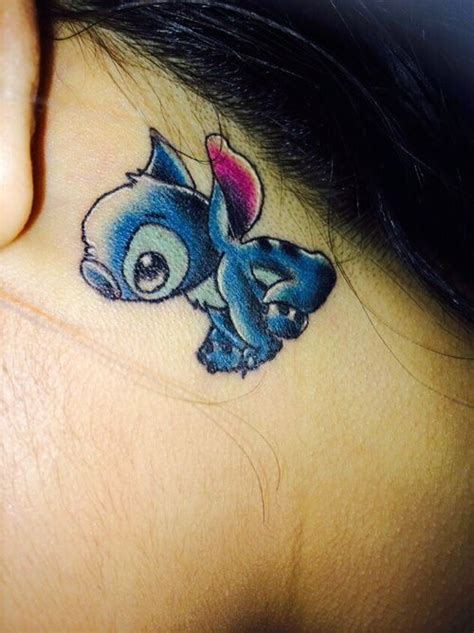 Lilo And Stitch Disney Tattoos And Disney Tattoo Image Girl Neck
