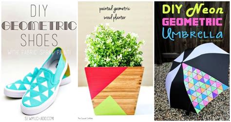 40 Geometric Painting Projects To Diy How To ⋆ Diy Crafts