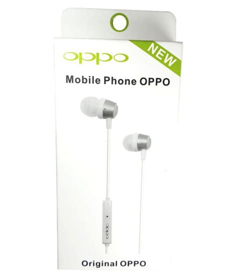 Oppo Gionee M2 In Ear Wired Earphones With Mic Buy Oppo Gionee M2 In