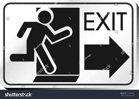 Clipart Emergency Exit