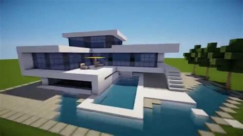 Bonitas Planos Casas Modernas Minecraft
