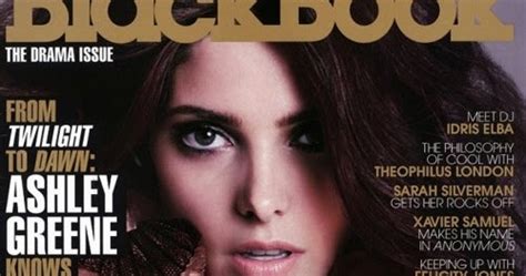 Tsukicool Ashley Greene Portada De La Revista Blackbook
