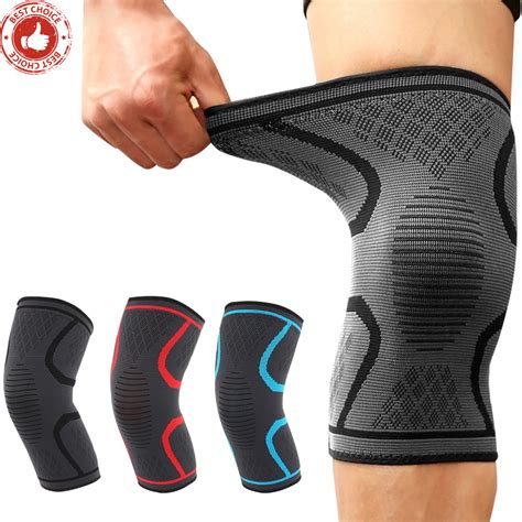 Knee Pads Fitness Running Cycling Knee Protector Basketball Football Sport Safety Kneepad Nylon