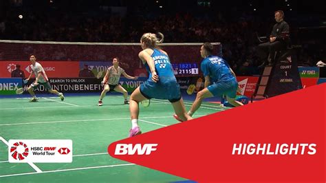 Penerapannya terpisah dari pedoman yang ditetapkan bwf dan prosedur standar operasional badminton england untuk all england 2021. YONEX All England Open 2018 | Badminton XD - QF ...